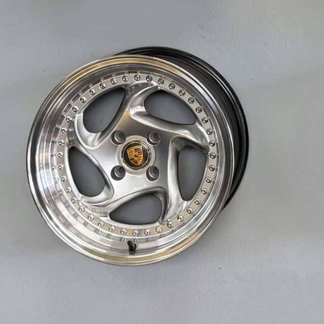 15 inch Polished Split-Rim 5-Spoke alloy rim