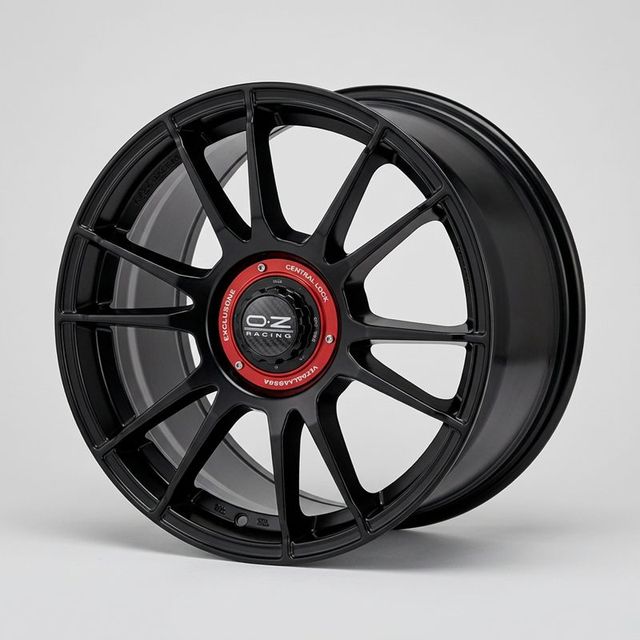 15 inch Matt Black Racing 11-Spoke alloy rim